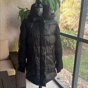 Calvin Klein Women's Black Puffer Coat